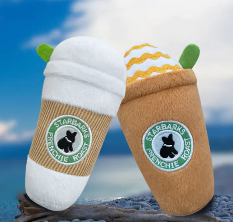 Puppy Plush Coffee Toy