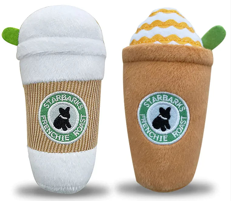 Puppy Plush Coffee Toy